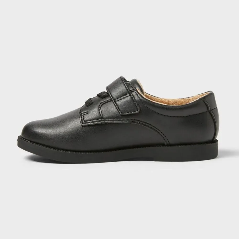 Cat & Jack - Toddler Miles Dress Shoes - Cat & Jack Black 11T:  Black